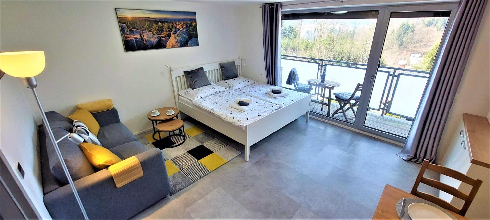 Apartman Na Kraji Lesa Janov nad Nisou Bagian luar foto